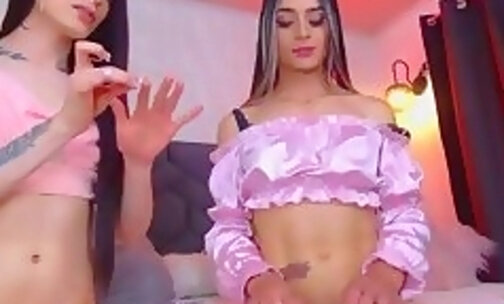 Sexy Latina SheBoys having Sex  doing a Web Cam Show Part 5