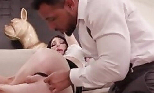 Ava Holt gets anal fucked by Rodrigo Amor's black cock