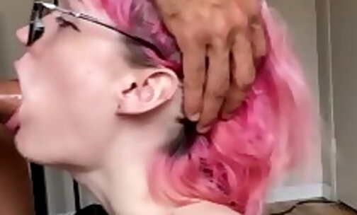 Petite Pink-Haired Claire Tenebrarum Gets Face Demolished by BBC