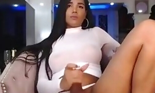 big tits colombia transsexual sexy strokes off her big