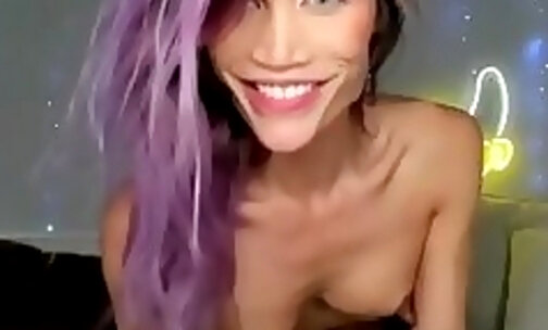 damn sexy tranny anya banana on live webcam