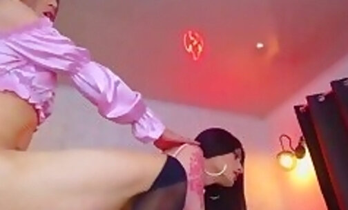 Sexy Latina SheBoys having Sex  doing a Web Cam Show Part 3