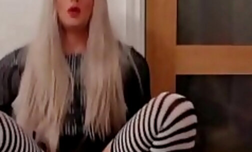 Me (Nikki Hart) Fucking my sissy ass