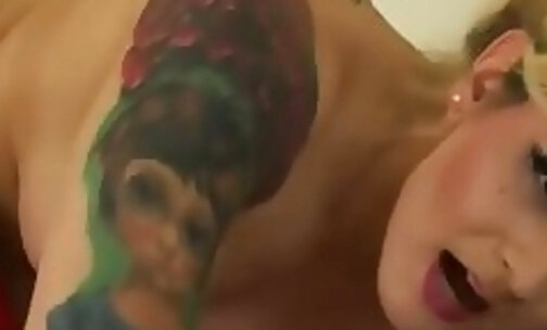 tattooed tranny isabella sorrenti butt banged