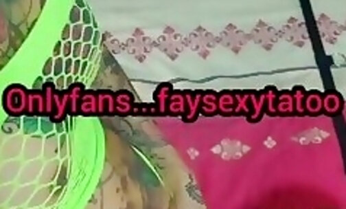 Sexy ladyboy faysexytatoo..bigcock