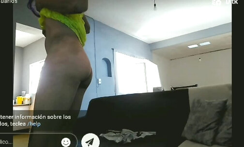 Skinny Crossdresser webcam show