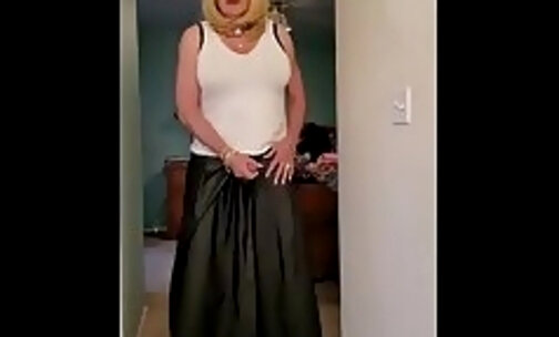 Long Slit Skirt