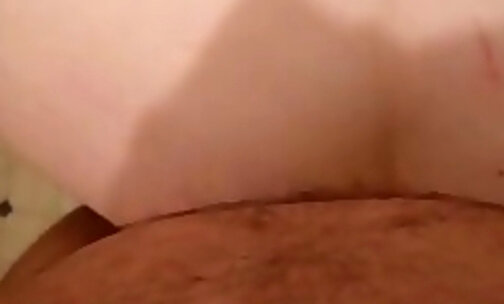 Curvy sissy fucked and pissed - pov