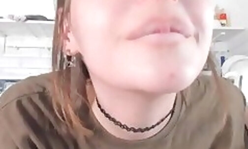 Captivating Trap Girl SheBabe flogging her prick at Live Webcam Show Part 2
