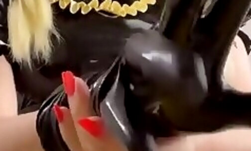 Rubber Maid Lizzy Lancaster Slips Into Shoulder Length Latex Glove
