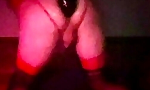 hard self fisting orgasm and new lingerie