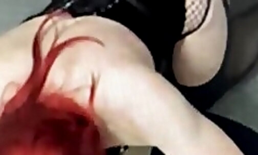 Redhead Popper Slut on webcam