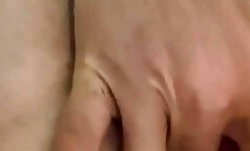 Fingering cum in my asspussy from my hookup